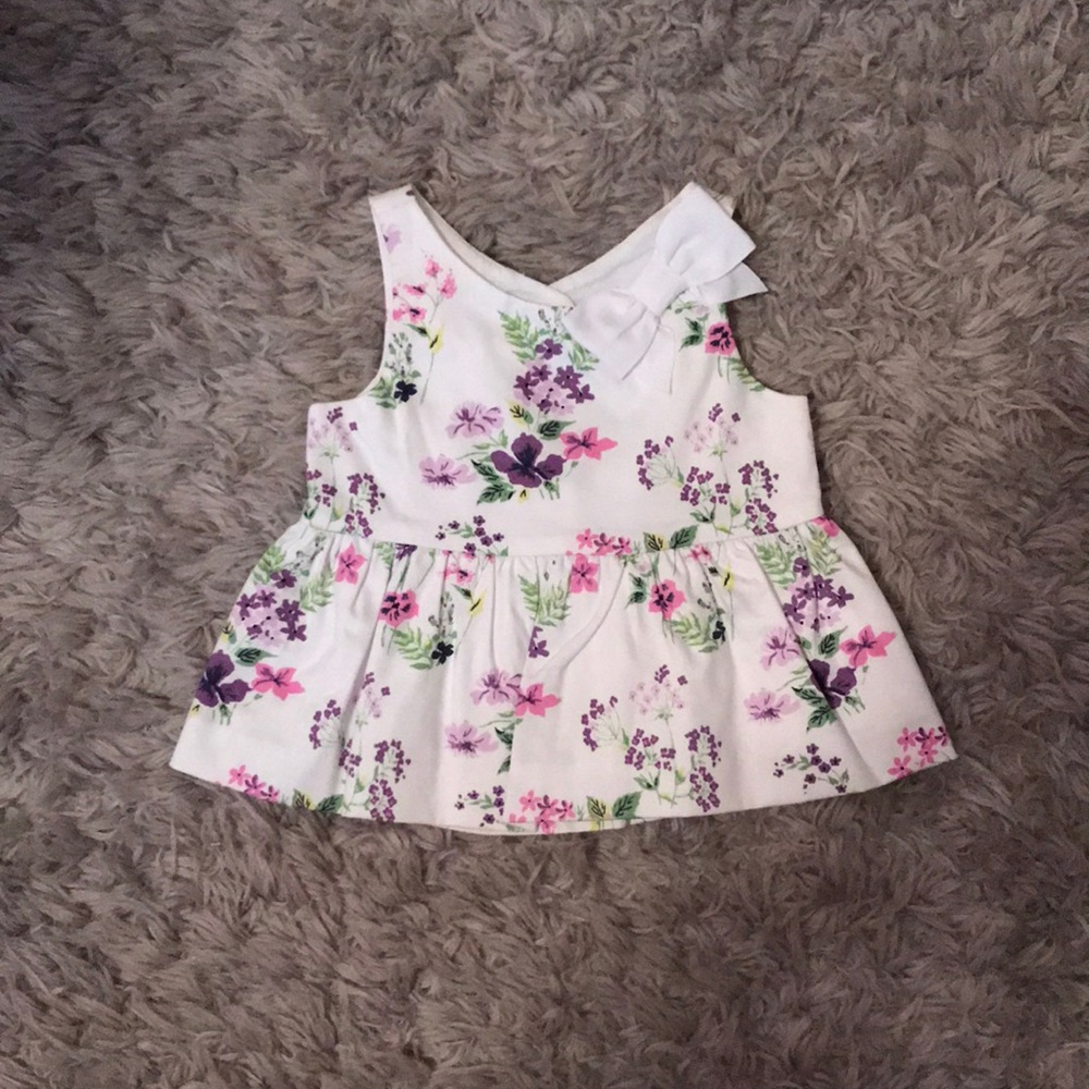 Janie and Jack Baby Floral party dress